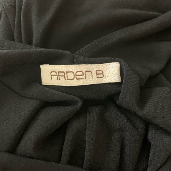 Arden B Lil Black Long Sleeve Cocktail Dress Size M - Picture 2 of 5